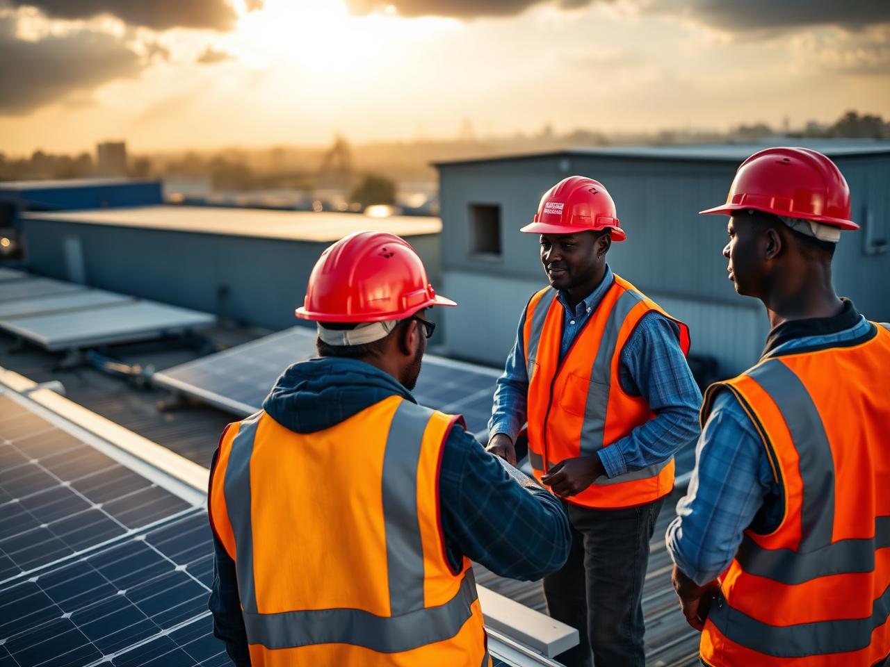 Steelmate Head Office — Grid-tied PV installation in Willowvale, Harare